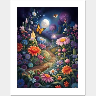 Shalom Peace Magical Garden Posters and Art